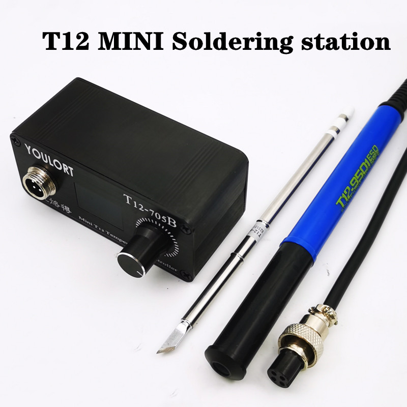 Soldering Station T12 Oled - Mini-T12-705B-Lötkolbens tation oled Löt mittel Elektro