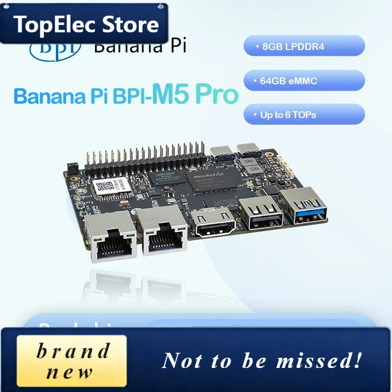 TopElec Banana Pi BPI-M5 Pro R – Banana Pi Bpi-M5 Bewertung und Preis