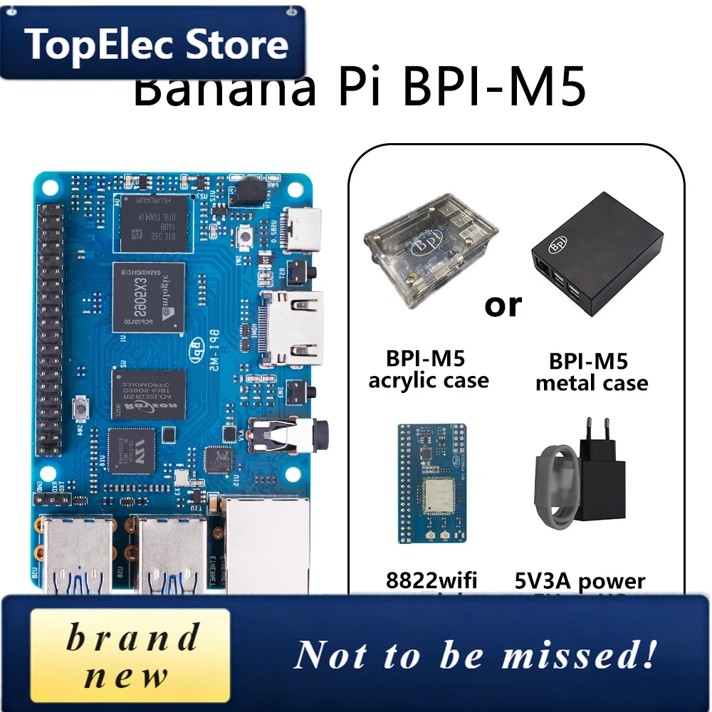 TopElec Banana PI BPI-M5 SET m – Banana Pi Bpi-M5 Bewertung und Preis